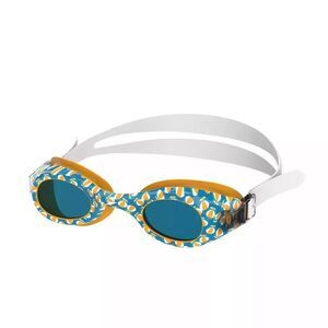 Speedo Kids' Glide Sport Goggles Print Beach Balls - Orange/Blue